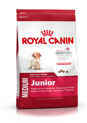 Корм для собак royal canin medium junior 15 кг.